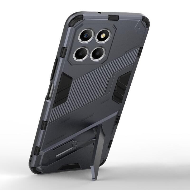 Armor odolný hybridní kryt s výklopným stojánkem na Honor X8 5G/Honor 70 Lite 5G - tmavěmodrý