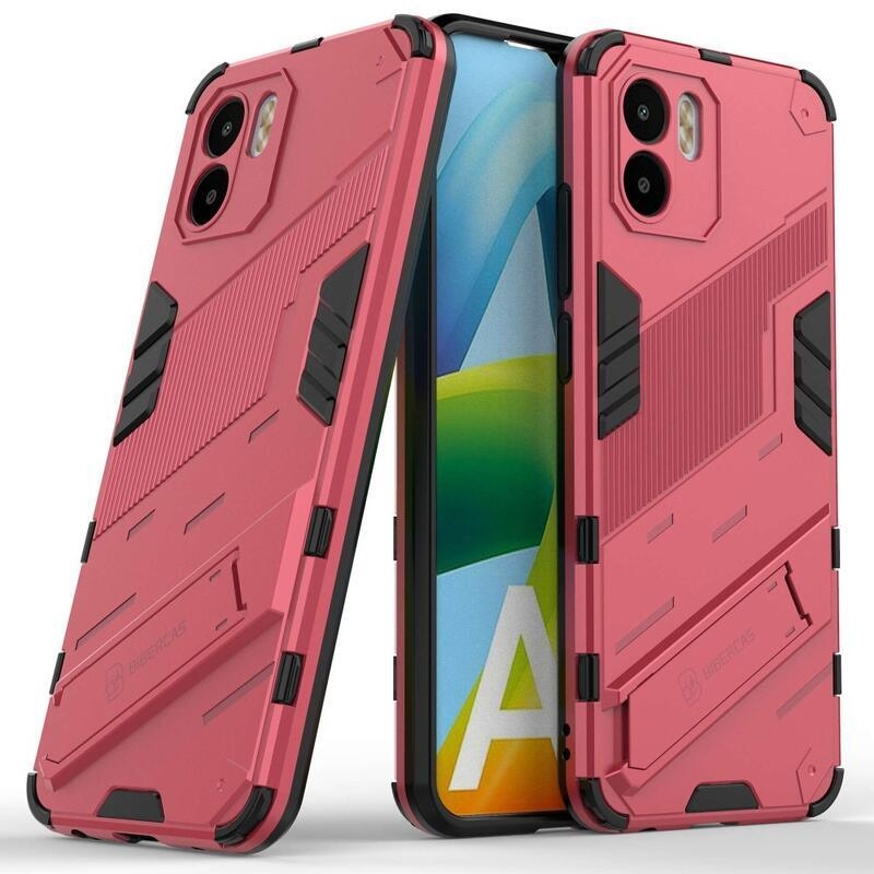 Armory odolný hybridní kryt s výklopným stojánkem pro mobil Xiaomi Redmi A1/Redmi A2 - rose
