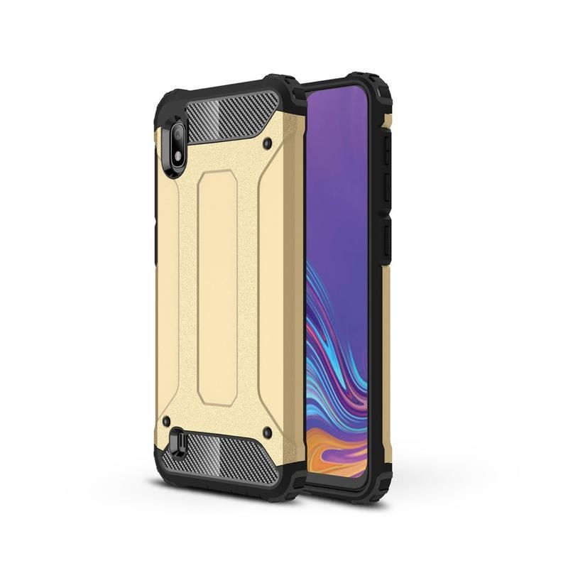 Armor hybridní kryt na mobil Samsung Galaxy A10 - zlatý