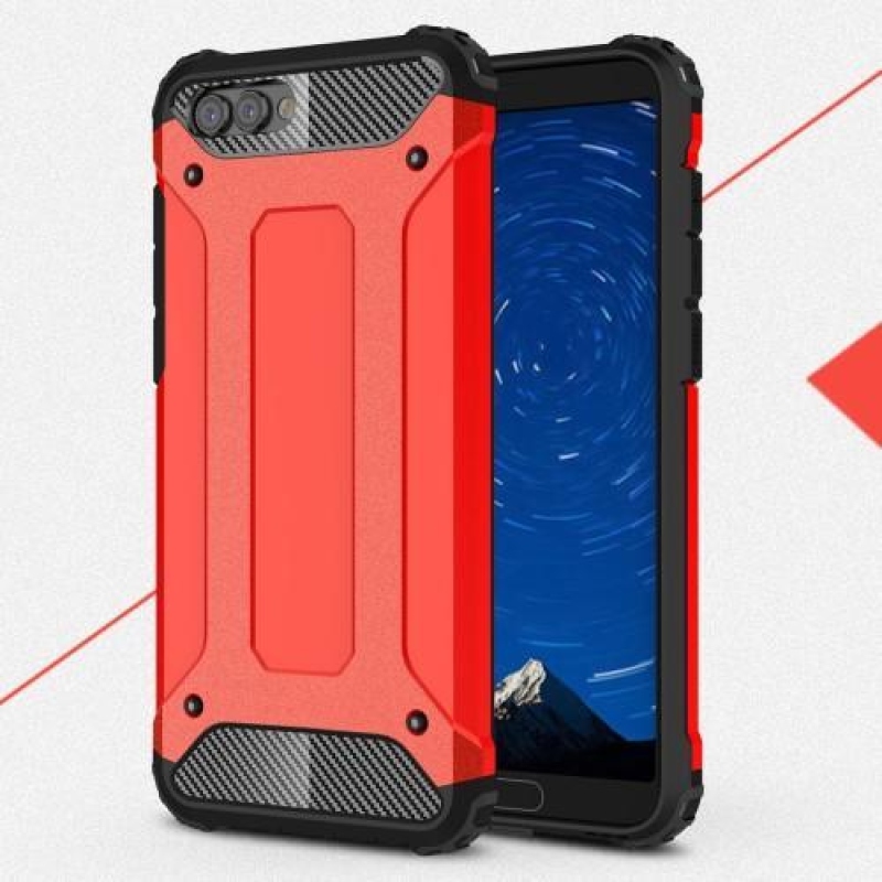 Armory hybridní odolný obal na Honor View 10 - červený