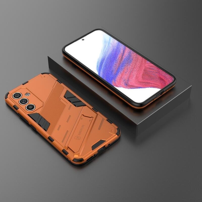 Armory odolný hybridní kryt na Samsung Galaxy A54 5G - oranžový