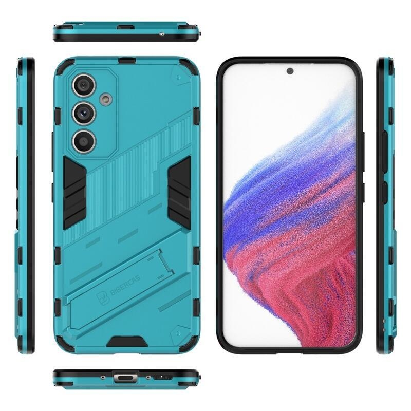Armory odolný hybridní kryt na Samsung Galaxy A54 5G - světlemodrý