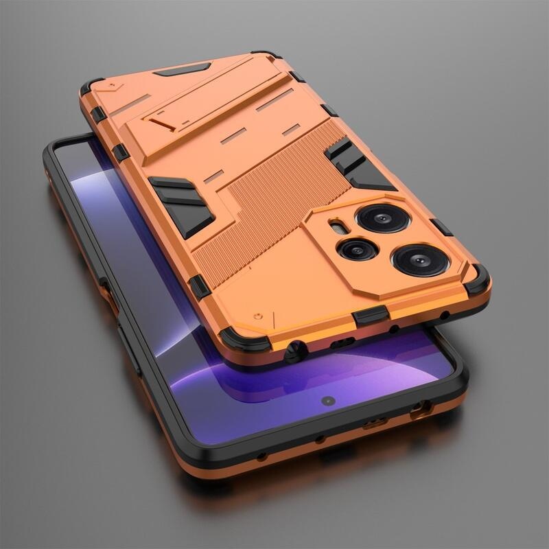 Armory odolný hybridní kryt na Xiaomi Poco F5 - oranžový