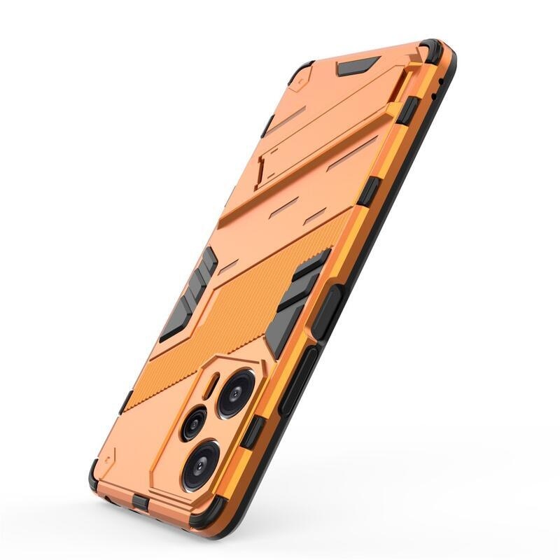 Armory odolný hybridní kryt na Xiaomi Poco F5 - oranžový