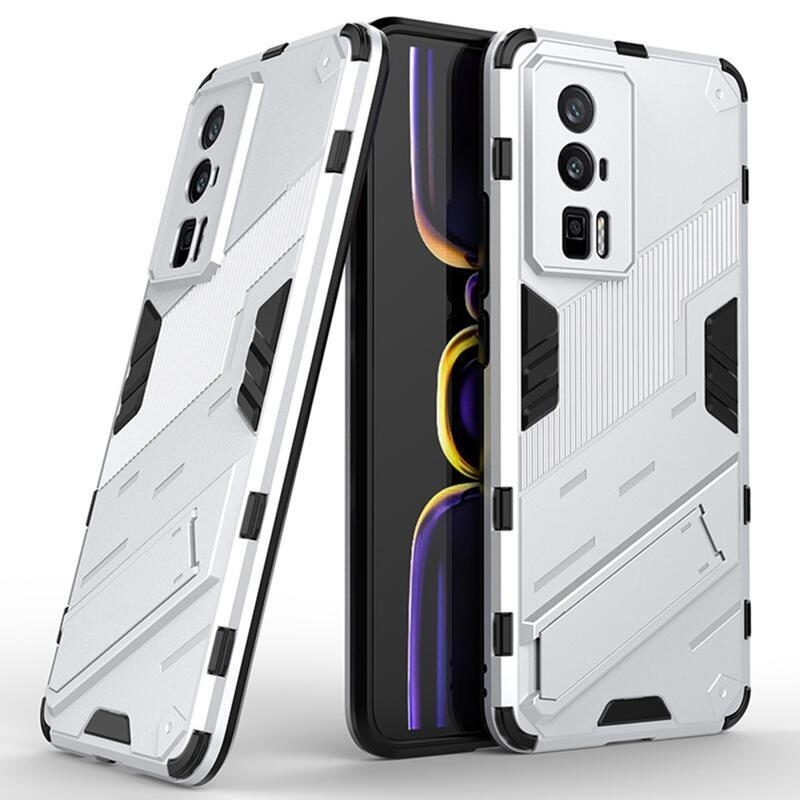 Armory odolný hybridní kryt na Xiaomi Poco F5 Pro - bílý