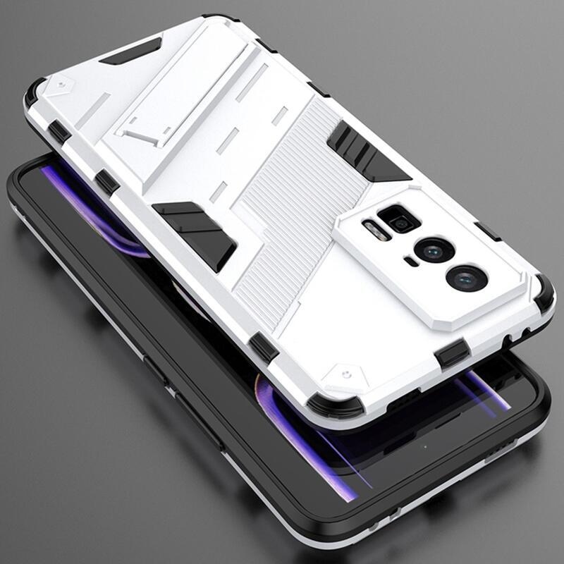 Armory odolný hybridní kryt na Xiaomi Poco F5 Pro - bílý