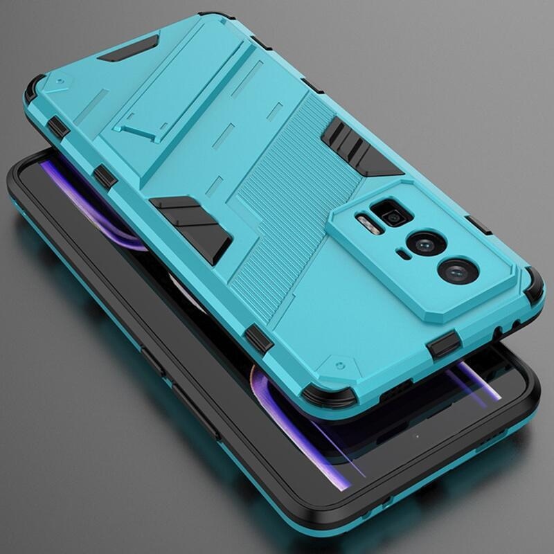Armory odolný hybridní kryt na Xiaomi Poco F5 Pro - světlemodrý