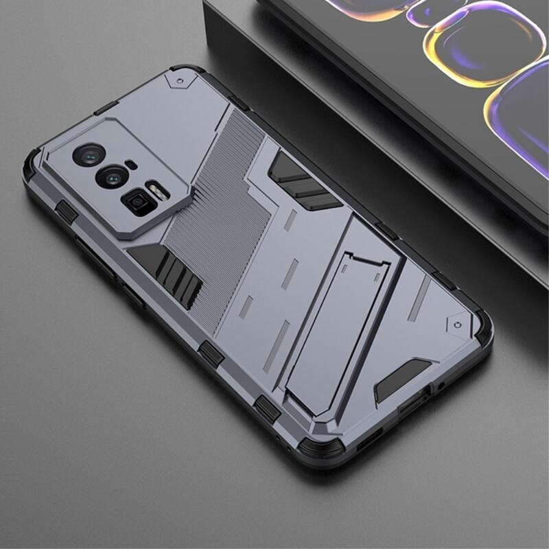 Armory odolný hybridní kryt na Xiaomi Poco F5 Pro - tmavěmodrý