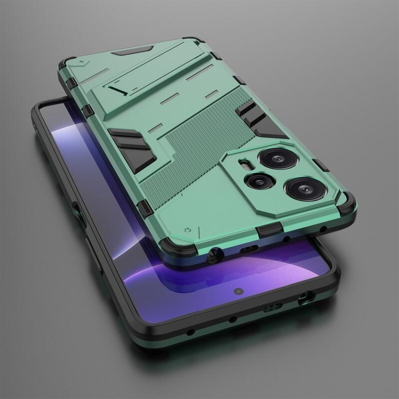 Armory odolný hybridní kryt na Xiaomi Poco F5 - zelený