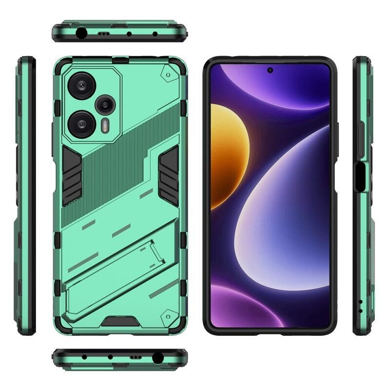 Armory odolný hybridní kryt na Xiaomi Poco F5 - zelený