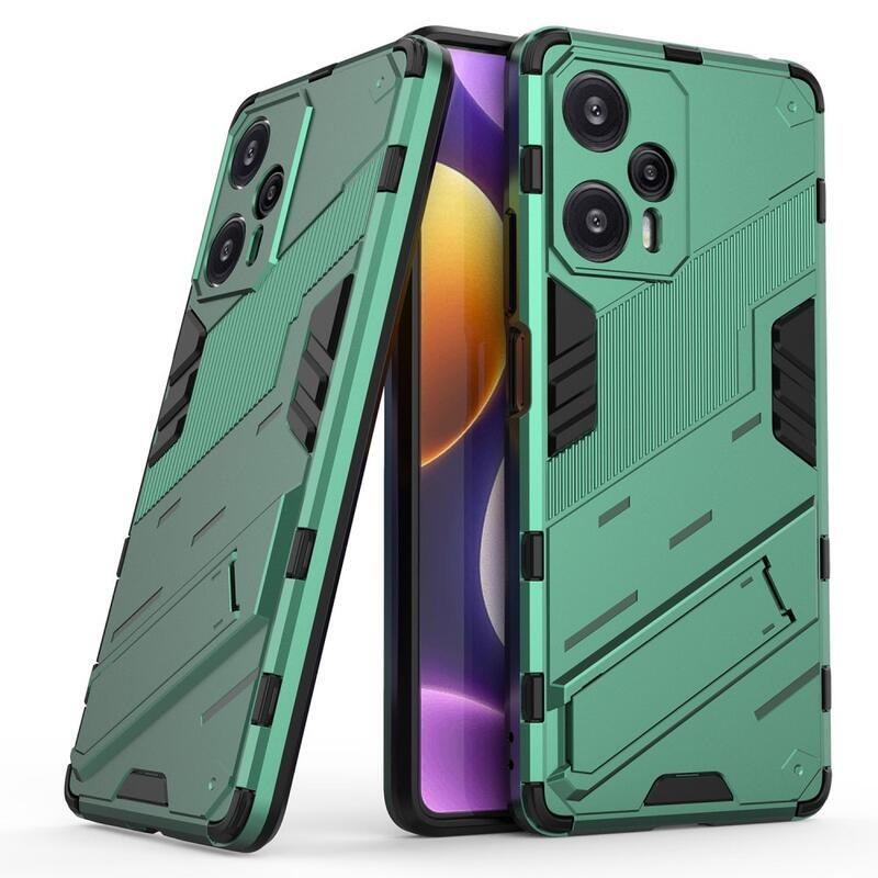 Armory odolný hybridní kryt na Xiaomi Poco F5 - zelený