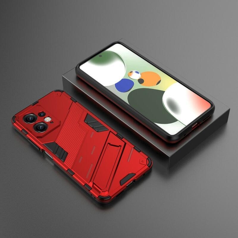 Armory odolný hybridní kryt na Xiaomi Redmi Note 12 4G - červený
