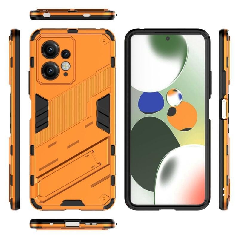 Armory odolný hybridní kryt na Xiaomi Redmi Note 12 4G - oranžový
