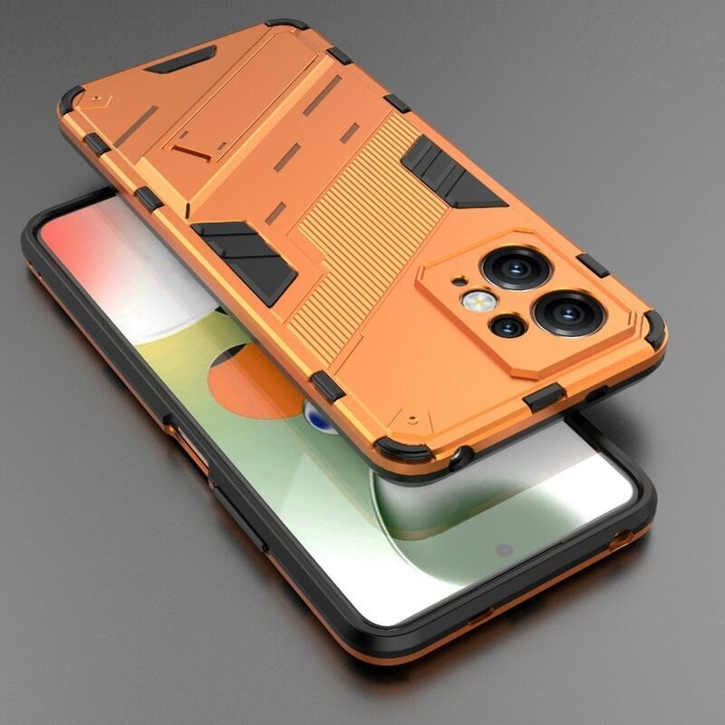 Armory odolný hybridní kryt na Xiaomi Redmi Note 12 4G - oranžový