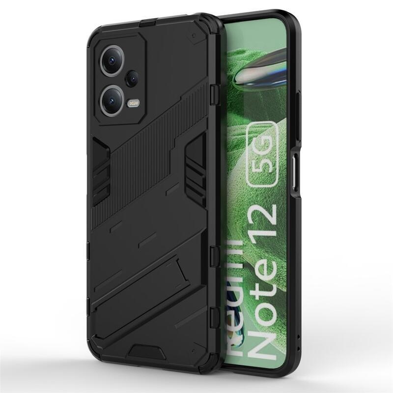 Armory odolný hybridní kryt na Xiaomi Redmi Note 12 5G/Poco X5 5G - černý