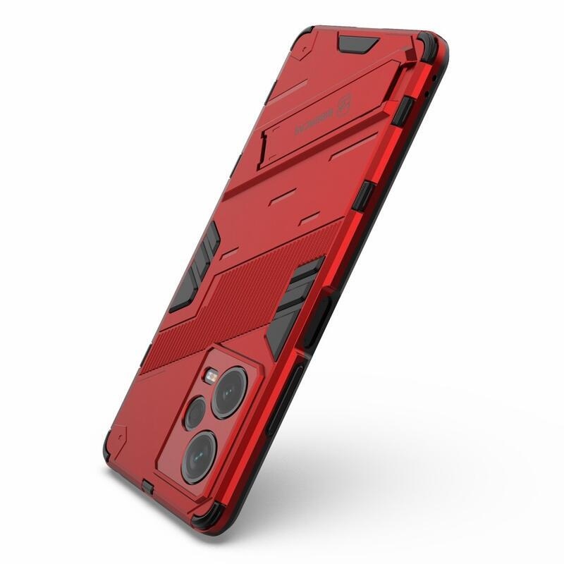 Armory odolný hybridní kryt na Xiaomi Redmi Note 12 Pro+ 5G - červené