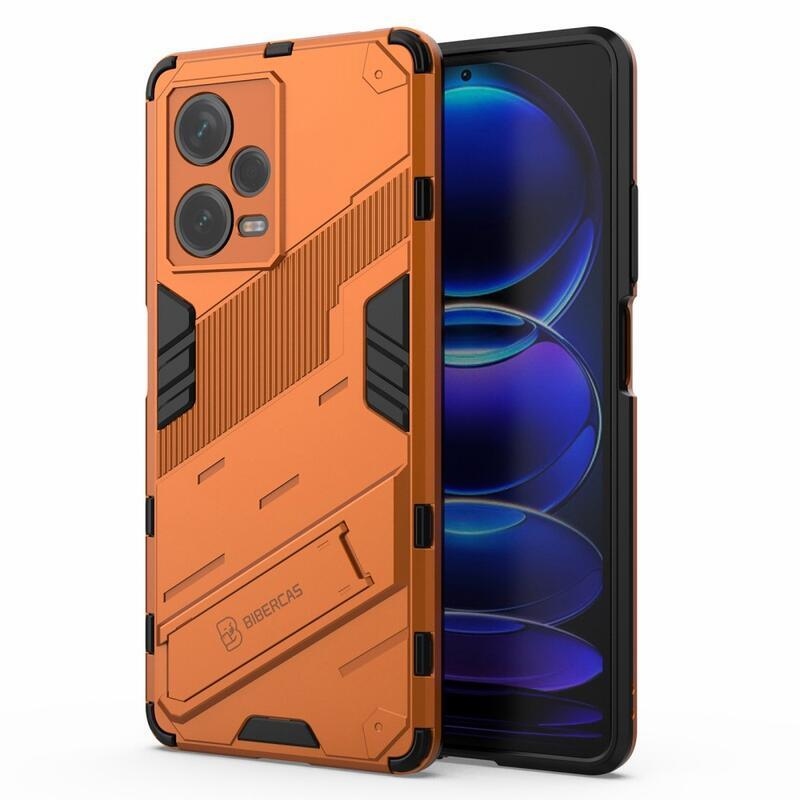 Armory odolný hybridní kryt na Xiaomi Redmi Note 12 Pro+ 5G - oranžové