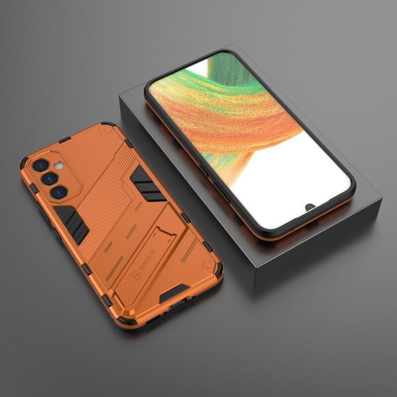 Armory odolný hybridní kryt pro Samsung Galaxy A34 5G - oranžový