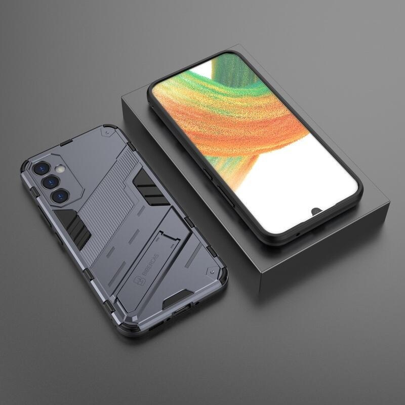 Armory odolný hybridní kryt pro Samsung Galaxy A34 5G - tmavěmodrý