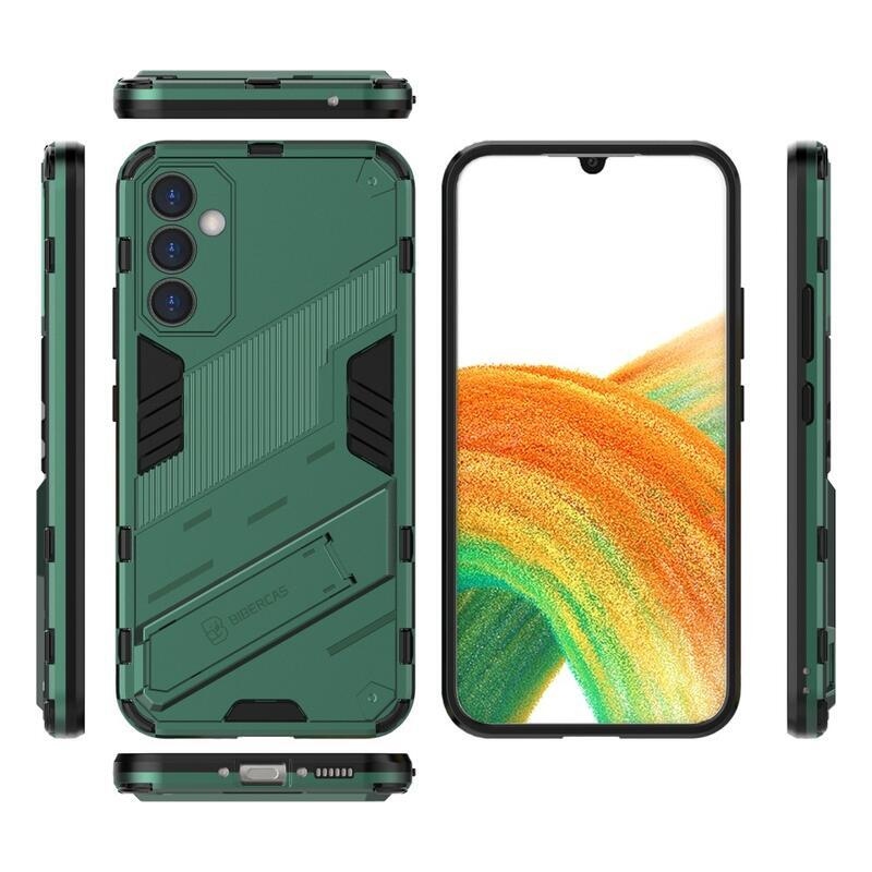 Armory odolný hybridní kryt pro Samsung Galaxy A34 5G - zelený