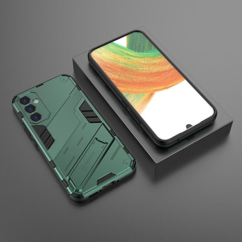 Armory odolný hybridní kryt pro Samsung Galaxy A34 5G - zelený