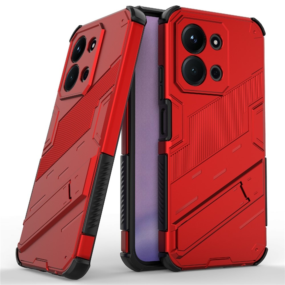 Armory odolný kryt na Xiaomi Redmi 15C 4G/5G (173mm)/Poco C85 (173mm) - červený