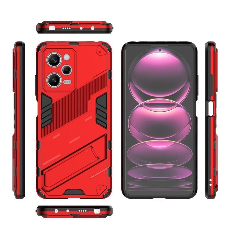 Armory odolný kryt na Xiaomi Redmi Note 12 Pro 5G/Poco X5 Pro 5G - červený