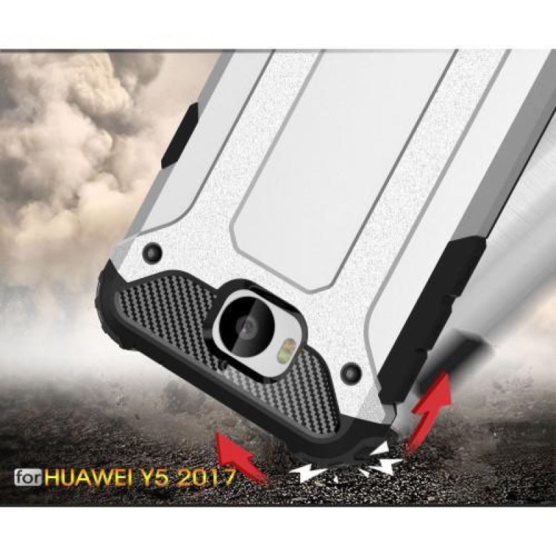 Armor odolný obal na Huawei Y6 (2017) - šedý