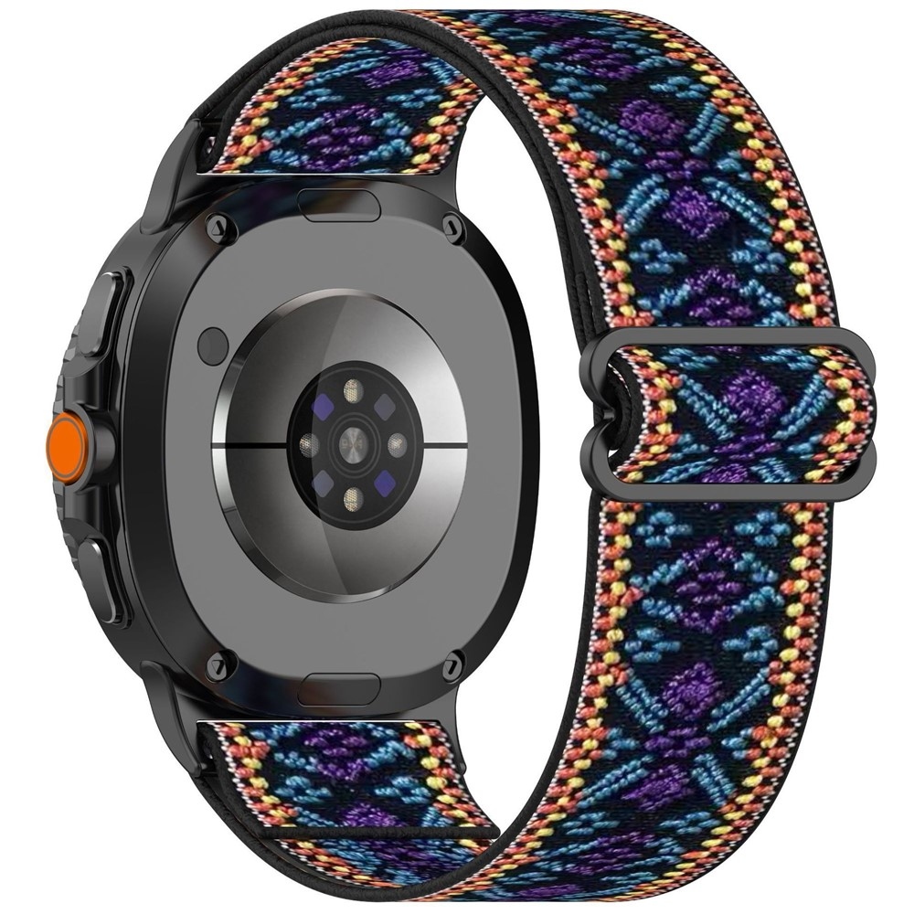 Arrow nylonový elastický řemínek na Samsung Galaxy Watch8 Classic 46mm/Watch8 44mm/40mm - vzor E