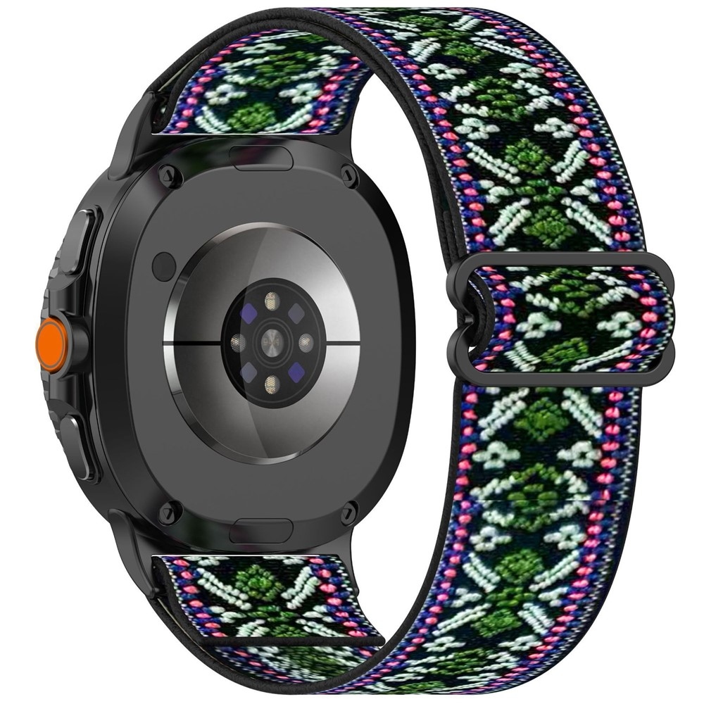 Arrow nylonový elastický řemínek na Samsung Galaxy Watch8 Classic 46mm/Watch8 44mm/40mm - vzor F