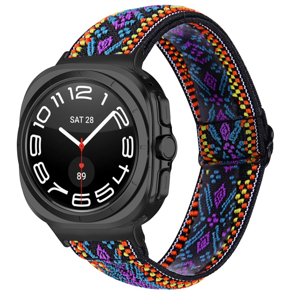 Arrow nylonový elastický řemínek na Samsung Galaxy Watch9 40mm/44mm - vzor D