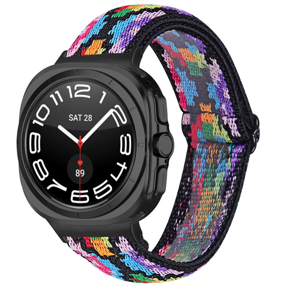 Arrow nylonový elastický řemínek na Samsung Galaxy Watch9 40mm/44mm - vzor I