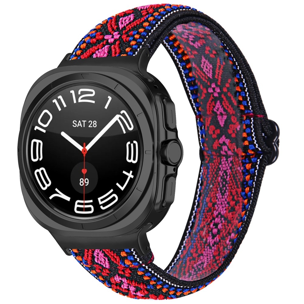 Arrow nylonový elastický řemínek na Samsung Galaxy Watch9 40mm/44mm - vzor J