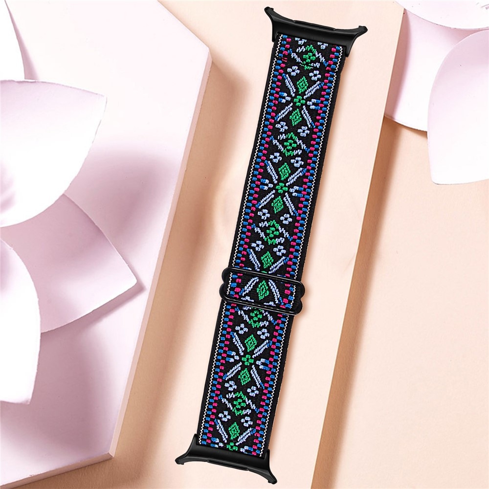 Arrow nylonový elastický řemínek na Samsung Galaxy Watch9 40mm/44mm - vzor L