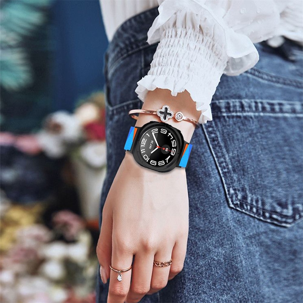 Arrow nylonový elastický řemínek na Samsung Galaxy Watch9 40mm/44mm - vzor M
