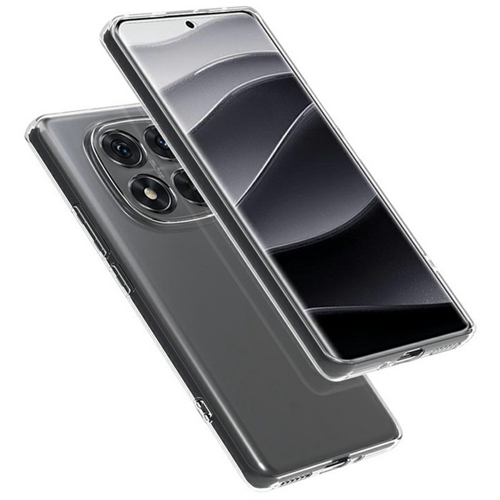 Průhledný gelový obal na Xiaomi Redmi Note 14 Pro 5G/Poco X7 5G - průhledný