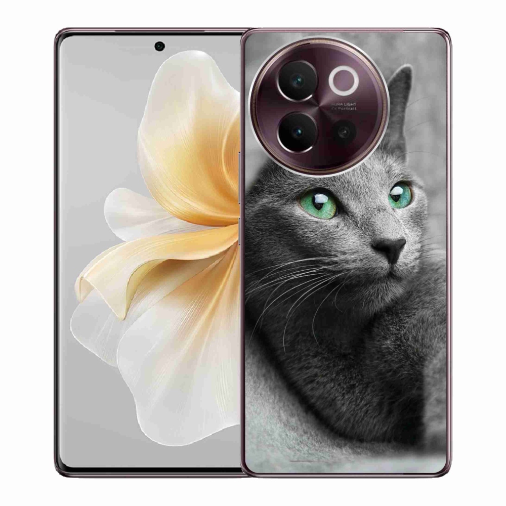 Gelový kryt mmCase na Vivo V40 Lite 5G - kočka 2