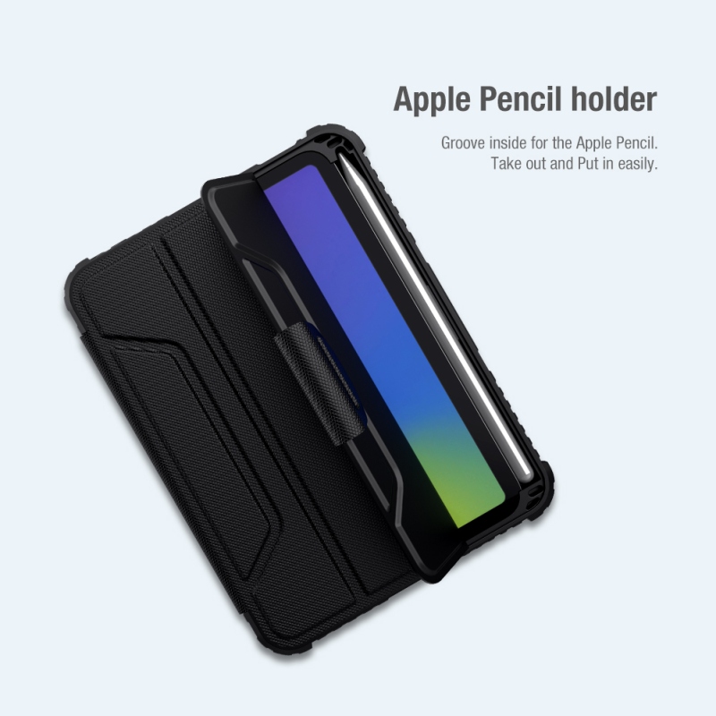 Nillkin Bumper PRO Protective Stand Case pro iPad Mini 6 2021/Mini 7 2024 Black