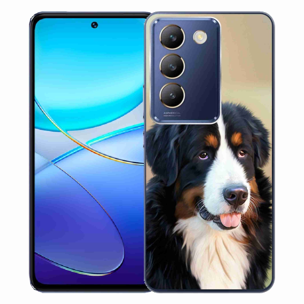 Gelový obal mmCase na Vivo V40 SE 4G/5G - bernský salašnický pes