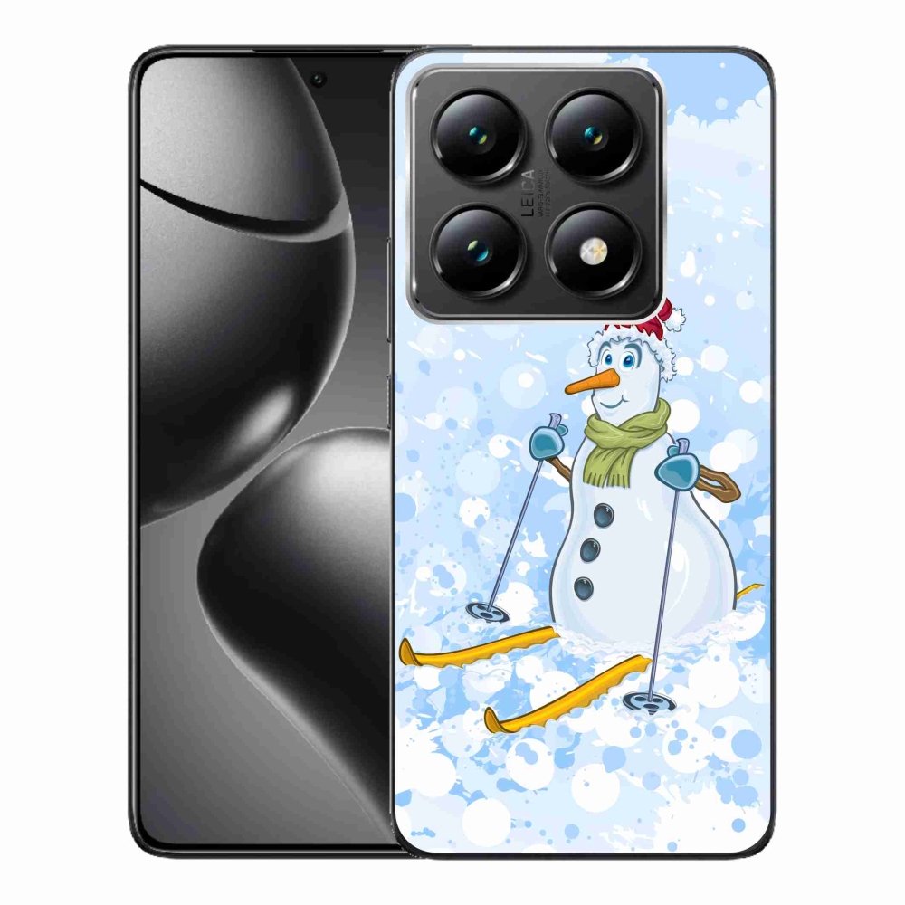 Gelový kryt mmCase na Xiaomi 14T Pro - sněhulák