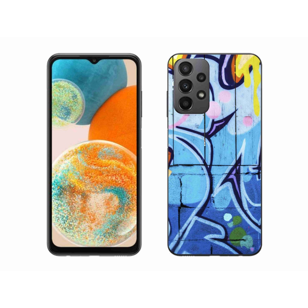 Gelový kryt mmCase na Samsung Galaxy A23 4G/5G - graffiti