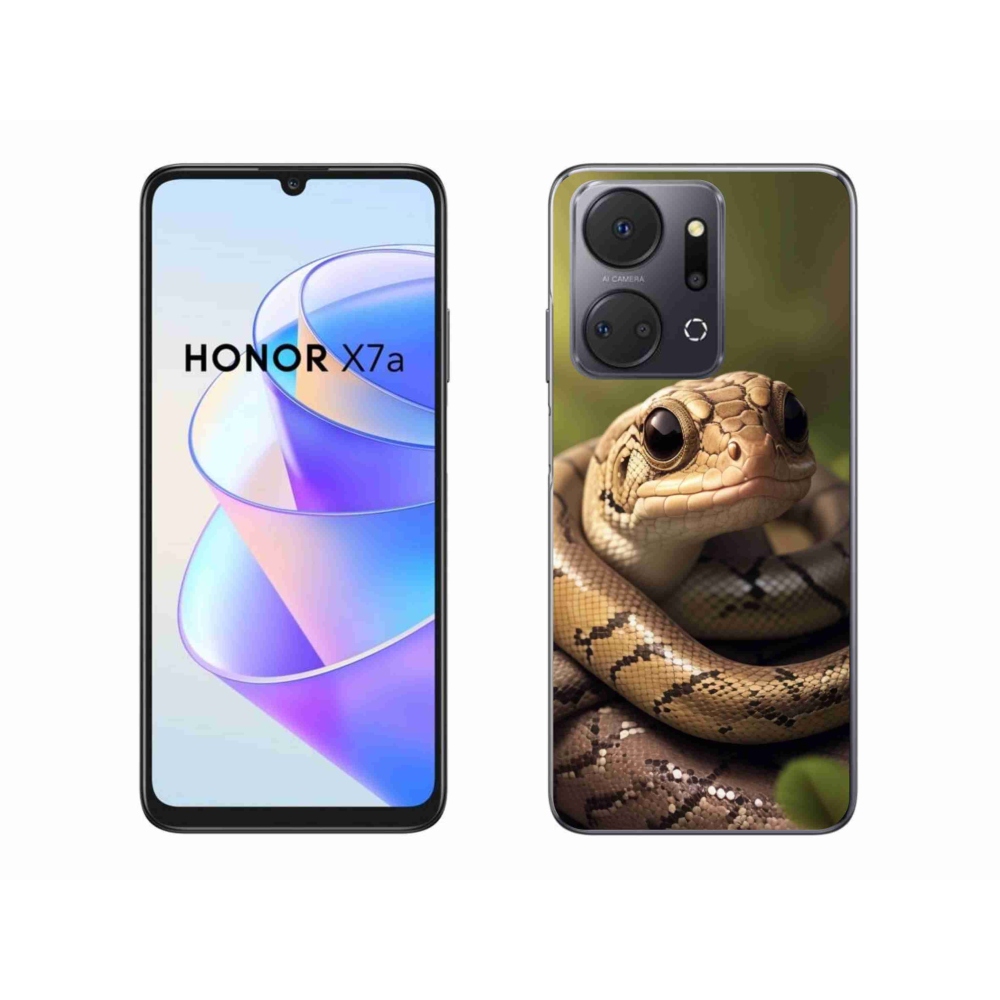 Gelový kryt mmCase na Honor X7a - had 1