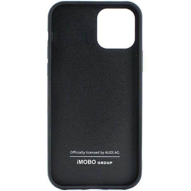 Audi Carbon Fiber Zadní Kryt pro iPhone 11/XR Black 
