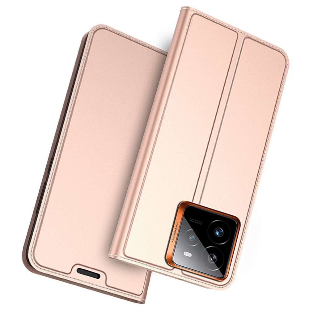 DUX knížkové pouzdro na Realme GT 7 Pro 5G - růžovozlaté