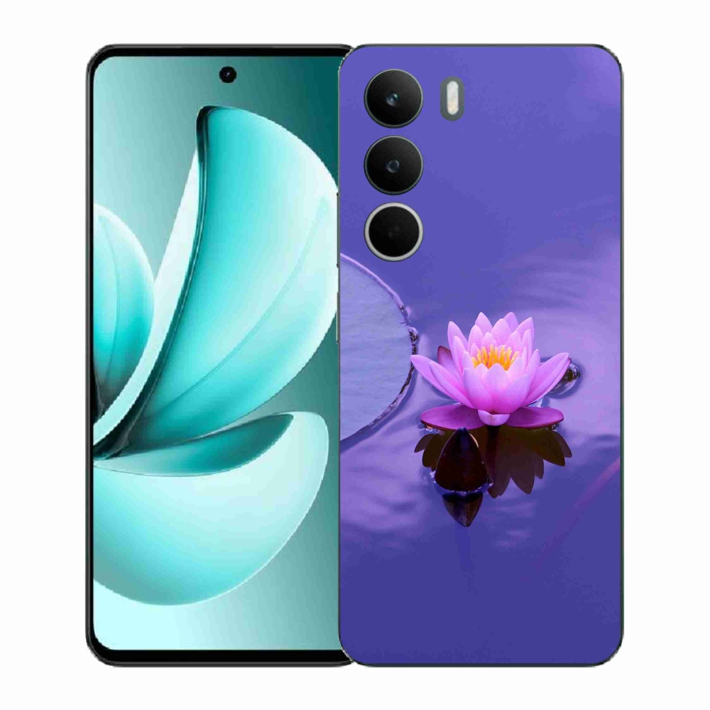 Gelový kryt mmCase na Realme C71 - květ na hladině