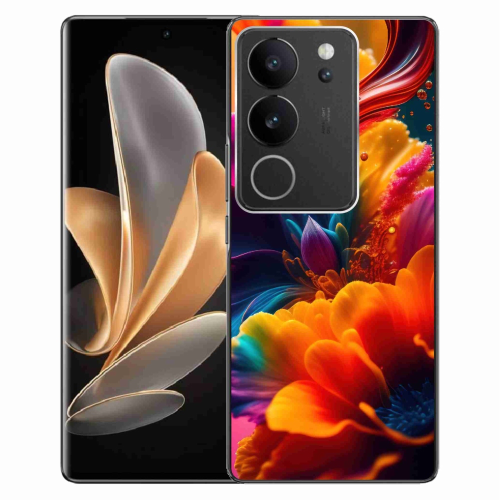 Gelový kryt mmCase na Vivo V29 5G - abstraktní motiv 2