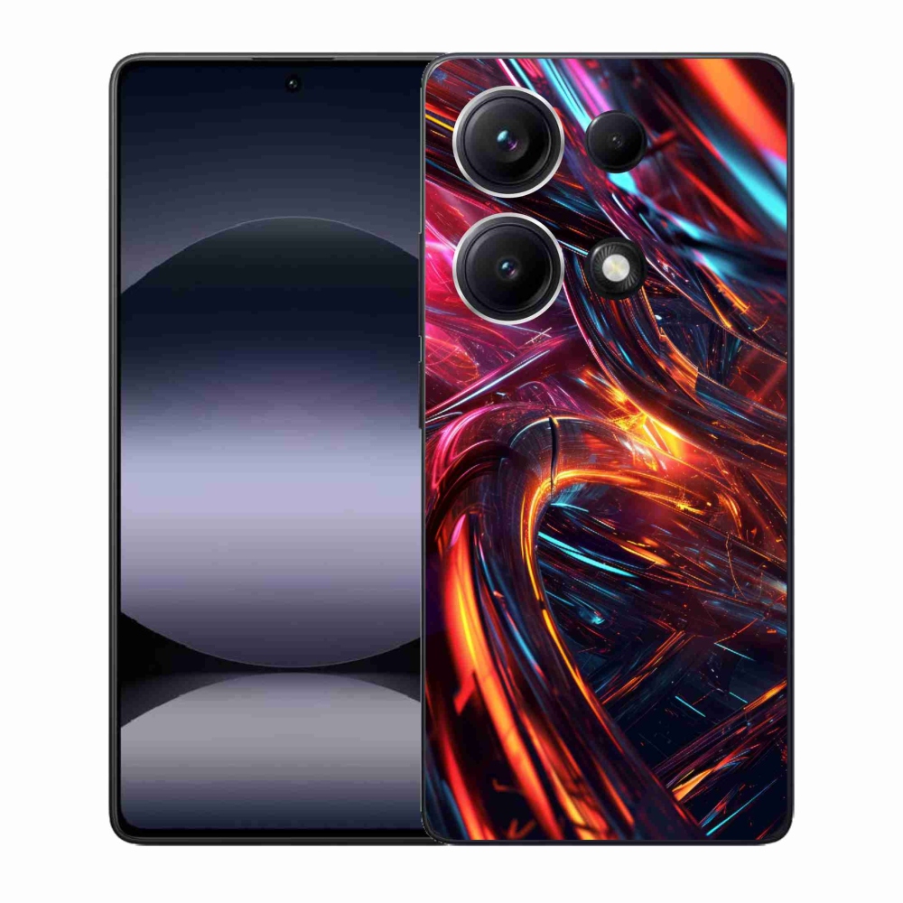 Gelový kryt mmCase na Xiaomi Redmi Note 14S - abstraktní motiv 10