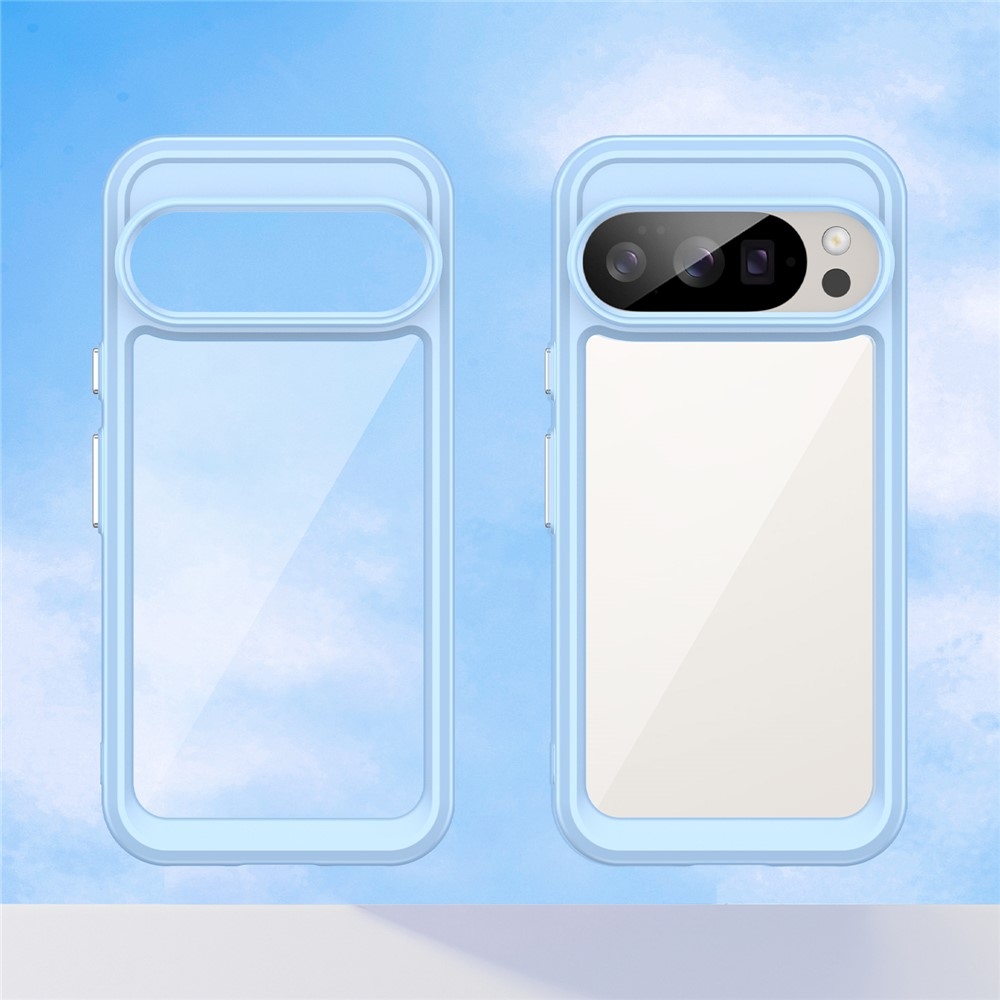 Gelový obal s pevnými zády na Google Pixel 10 Pro/Pixel 10 - modrý