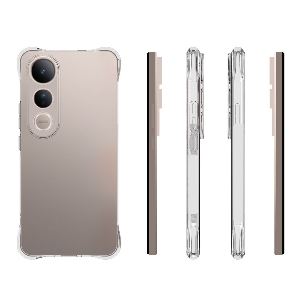 Průhledný gelový obal na Vivo V50 Lite 4G/5G - průhledný