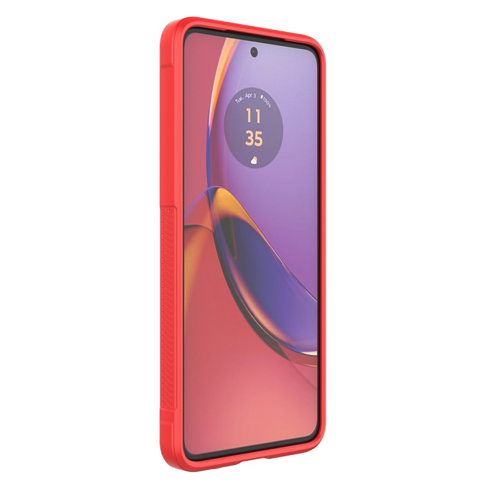 Rugg odolný gelový obal na Motorola Moto G84 5G - červený